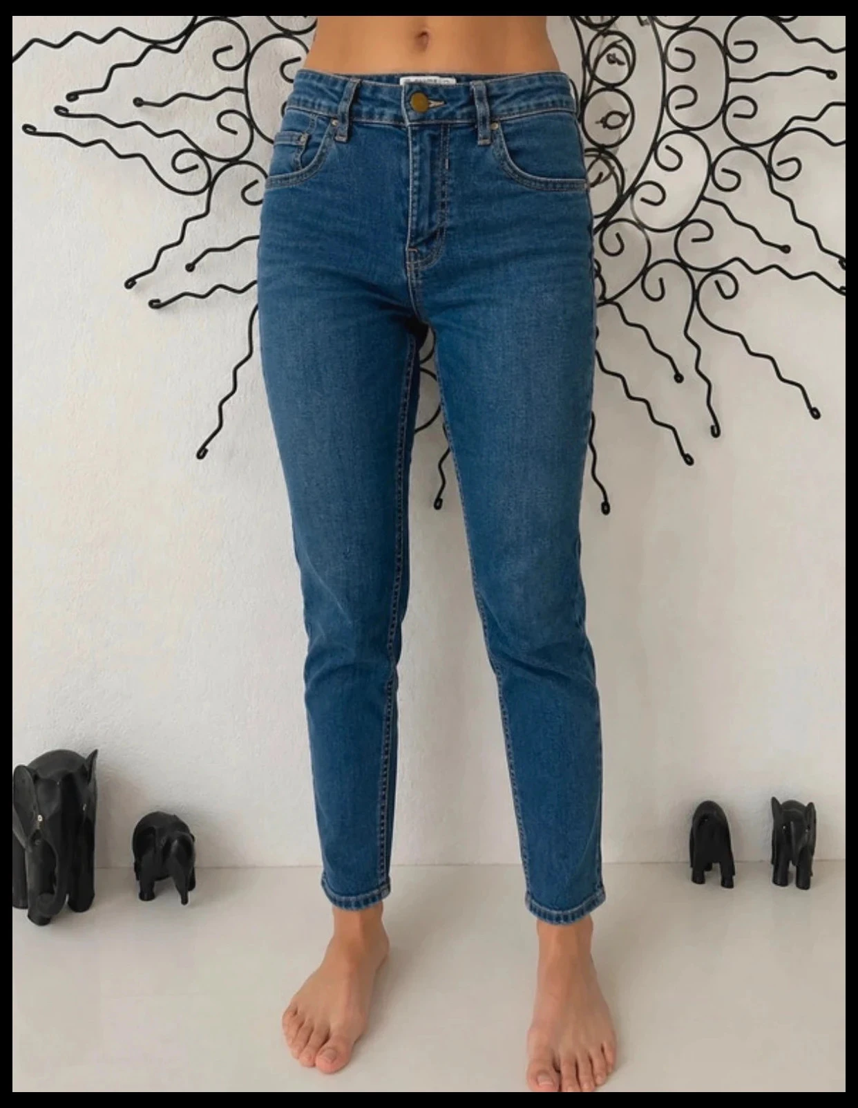 Skinny Blue Denim Jeans Pull & Bear – Size 34 (XS) – photo 5